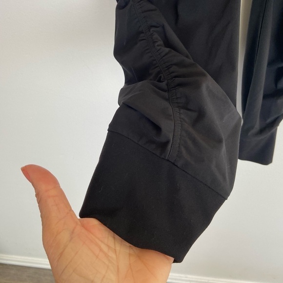 Athleta Attitude Women’s Joggers Pants Size 0 XS Color Black Ruched Semi Fitted - Picture 4 of 11